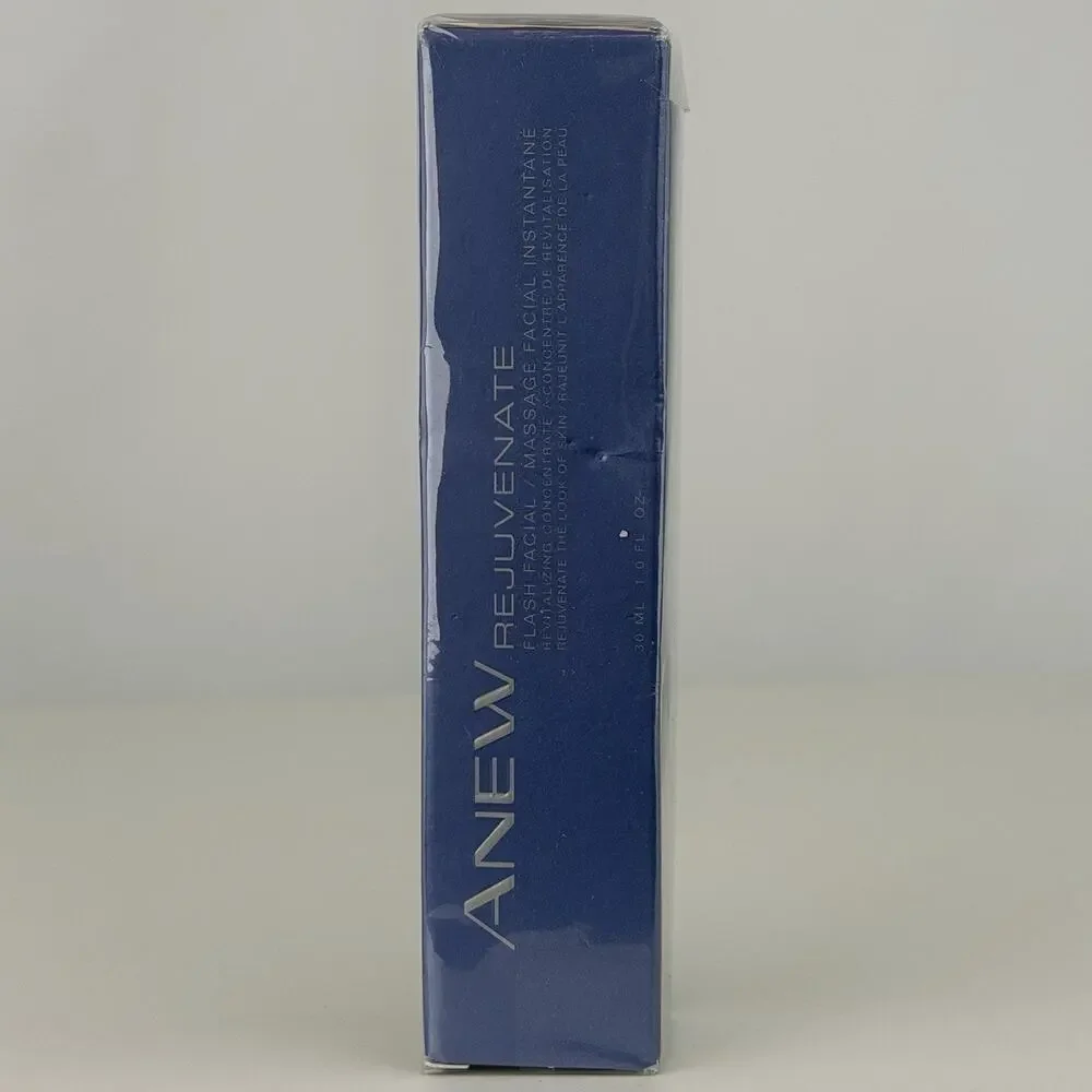 Vintage 2008 Avon Anew Rejuvenate Flash Facial Instantane 1 Oz Sealed